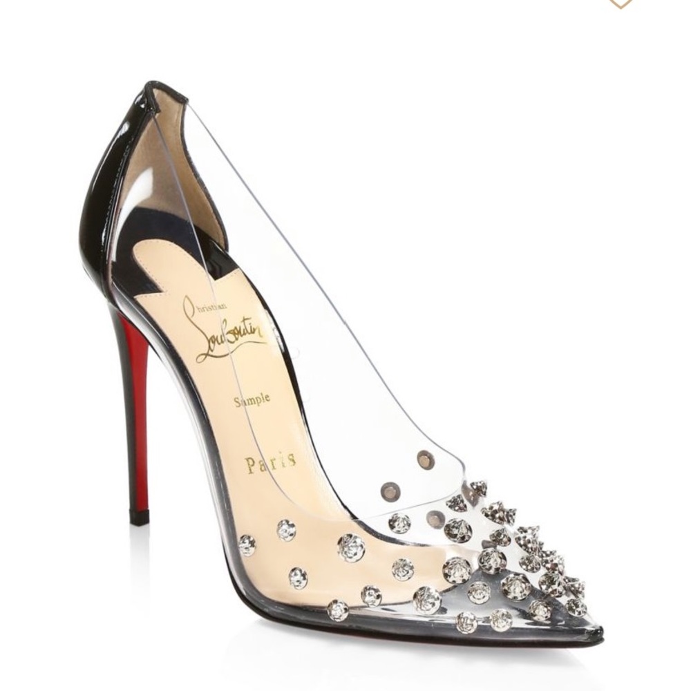 PrIce drop CHRISTIAN LOUBOUTIN Collaclou PVC pump